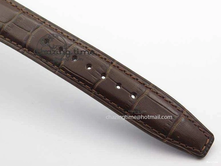 MIROTIME 0418 Portuguese Chrono RG IW371480 ZF 1:1 Best Edition White Dial On Brown Leather Strap A7750 V HighPerformance 7266